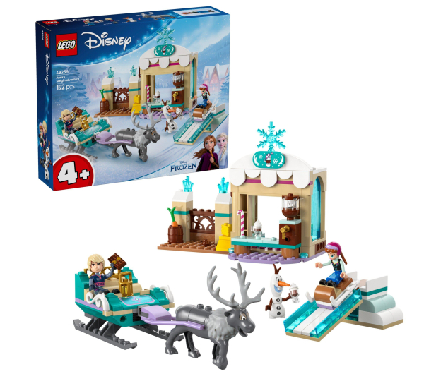LEGO Disney Princess 43256 Przygoda na sankach Anny - 1284104 - zdjęcie